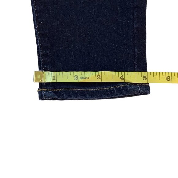 Gap Curvy True Skinny Stretch Mid Rise Blue Denim Jeans Women's Size 26R - Picture 5 of 11